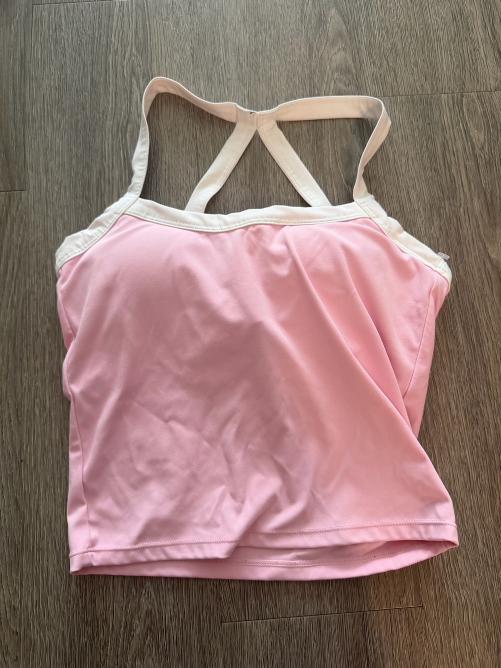 Women’s Pink Strappy Camisole Tank Top
